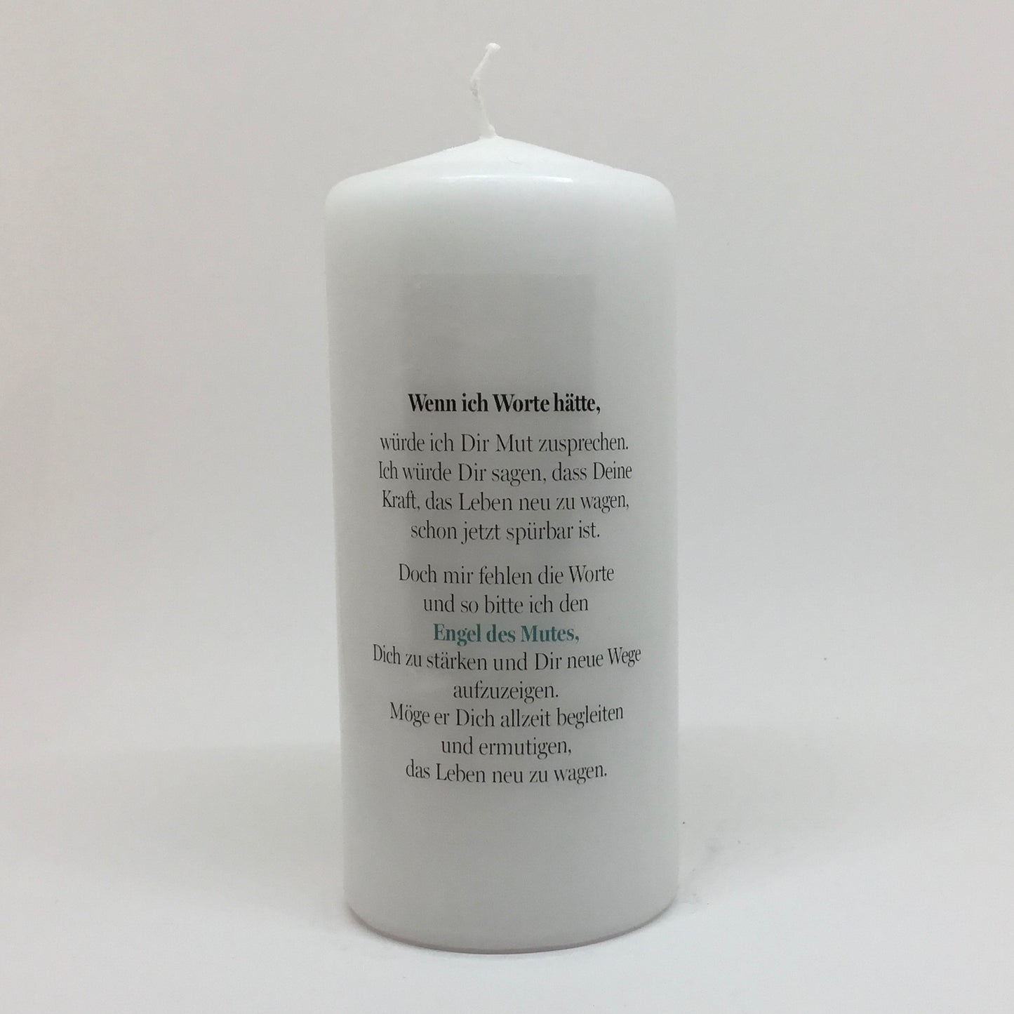 Trostlicht Kerze "Mut"